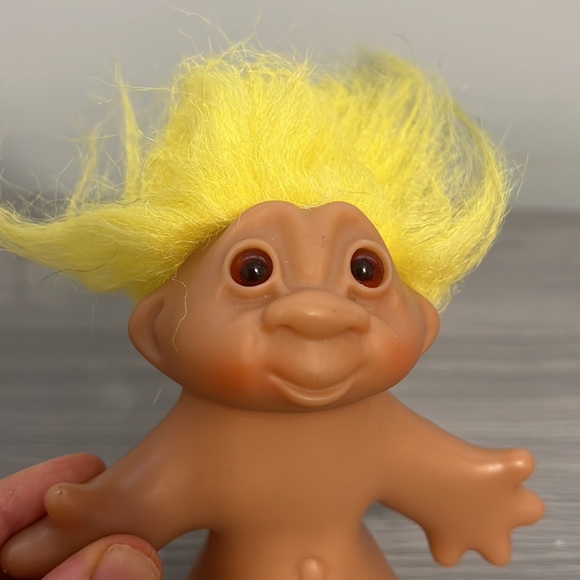 Vintage Dam Troll with Yellow Hair, 2005, EUC - Picture 2 of 6